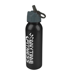 Metalike Bottle with Flip Straw Lid - 24 oz