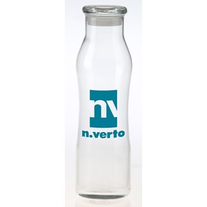 The Curve Glass Water Bottle - 22 oz
