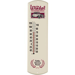 Full Color Magnum Indoor/Outdoor Thermometer - 15"