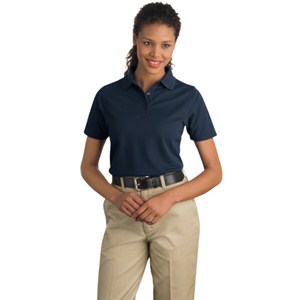 Ladies Cornerstone® Pique Industrial Knit Polo Shirt