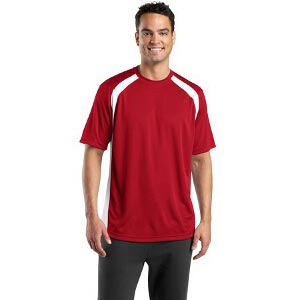 Sport-Tek Dry Zone Colorblock Crew Shirt