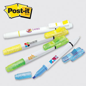 Post-it® Flag, Pen and Highlighter Combo - 50 Flags