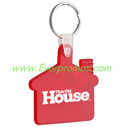 Soft House Key Tag