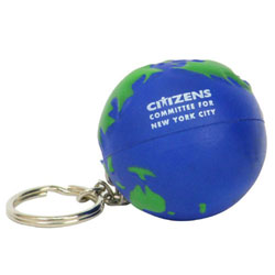 Earthball Stress Reliever Key Chain