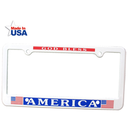 4 Holes License Plate Frame