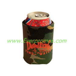 Camouflage Collapsible Foam Kan Cooler