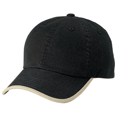 Port & Company® - Twill Cap with Contrast Visor Trim and Underbill