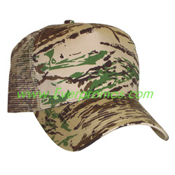 Mesh Back Camouflage Cap