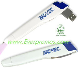 USB Rechargeable Light with Pen