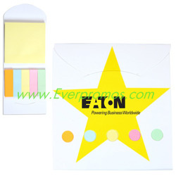 Star Pocket Sticky Note Memo Book