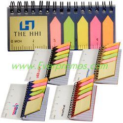Pocket Jotter with Ruler & Stickies
